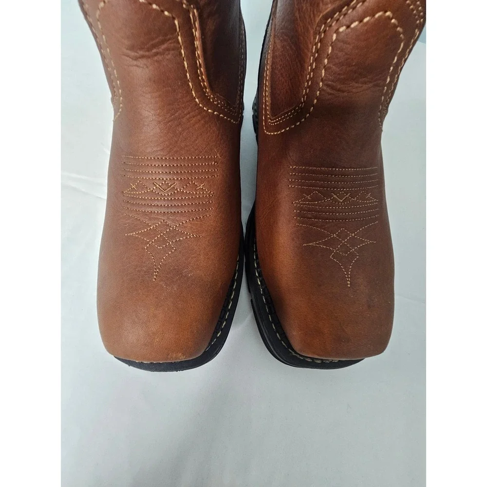 Cody James Composite Toe Work Boots Mens 10.5 EE Brown Primaloft Waterproof